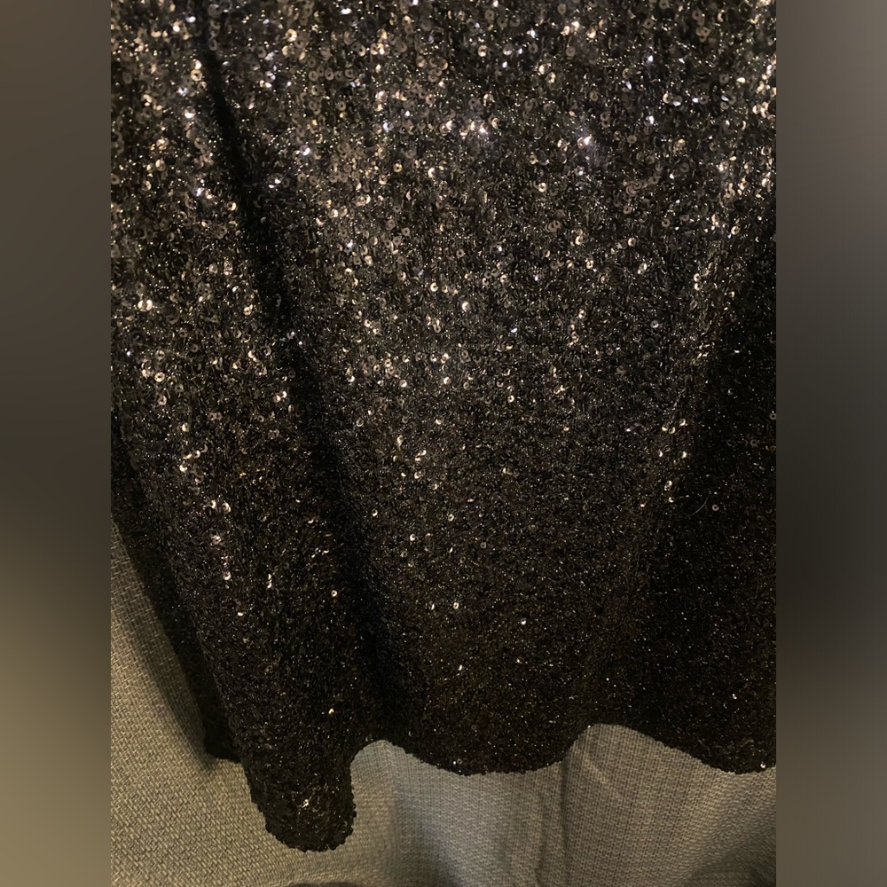 Adrianna Papell Plus Size Sequin Cocktail Dress size 16W - Picture 11 of 13